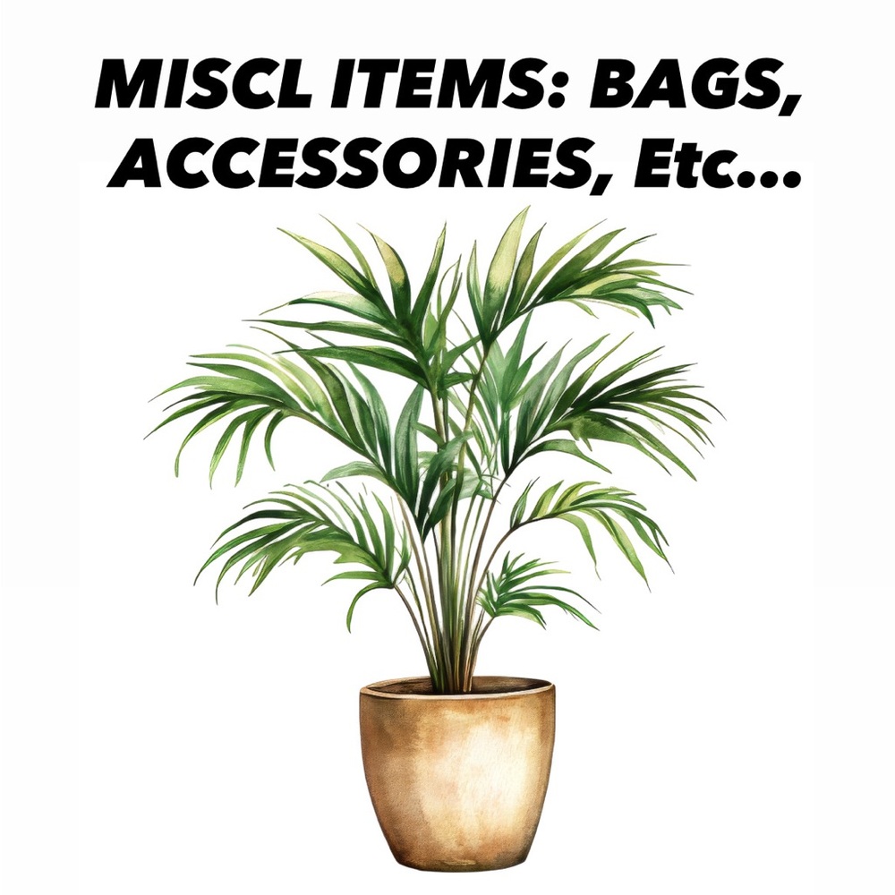 AVAILABLE MISL ITEMS ~ Bags, Purses, Accessories, Jewelry, etc